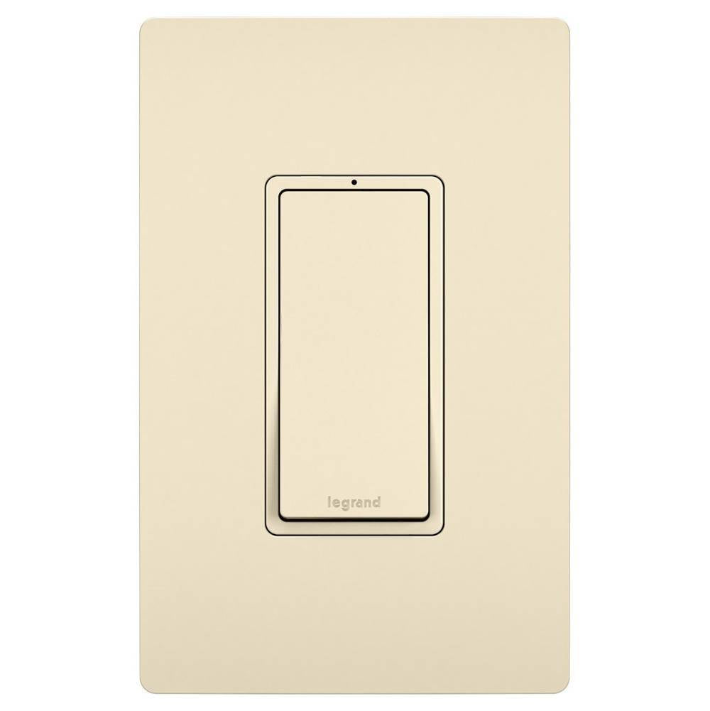 Legrand Radiant 15a Single-pole Switch With Locator Light, Ivory