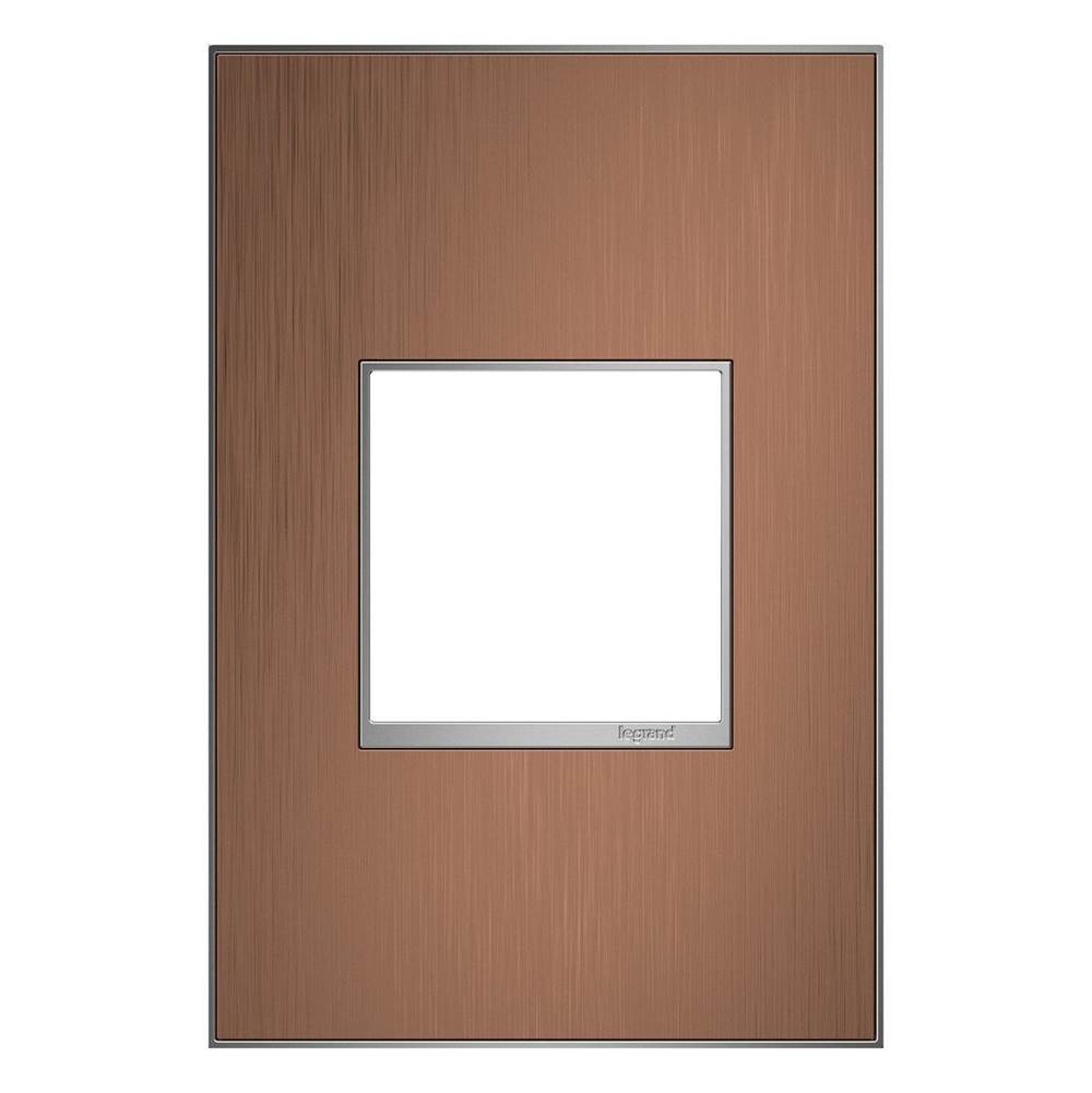 Legrand  Adorne Copper One-gang Screwless Wall Plate
