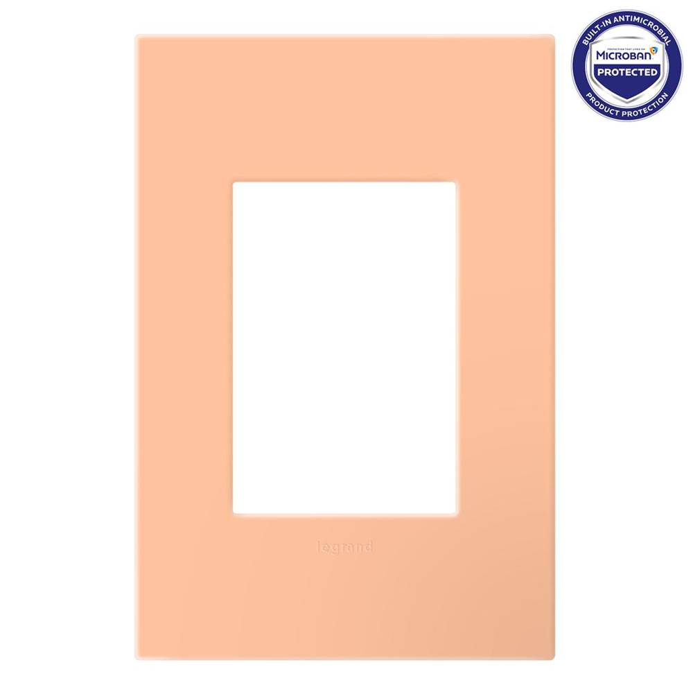 Legrand  Adorne Evergreen One-gang Screwless Wall Plate With Microban