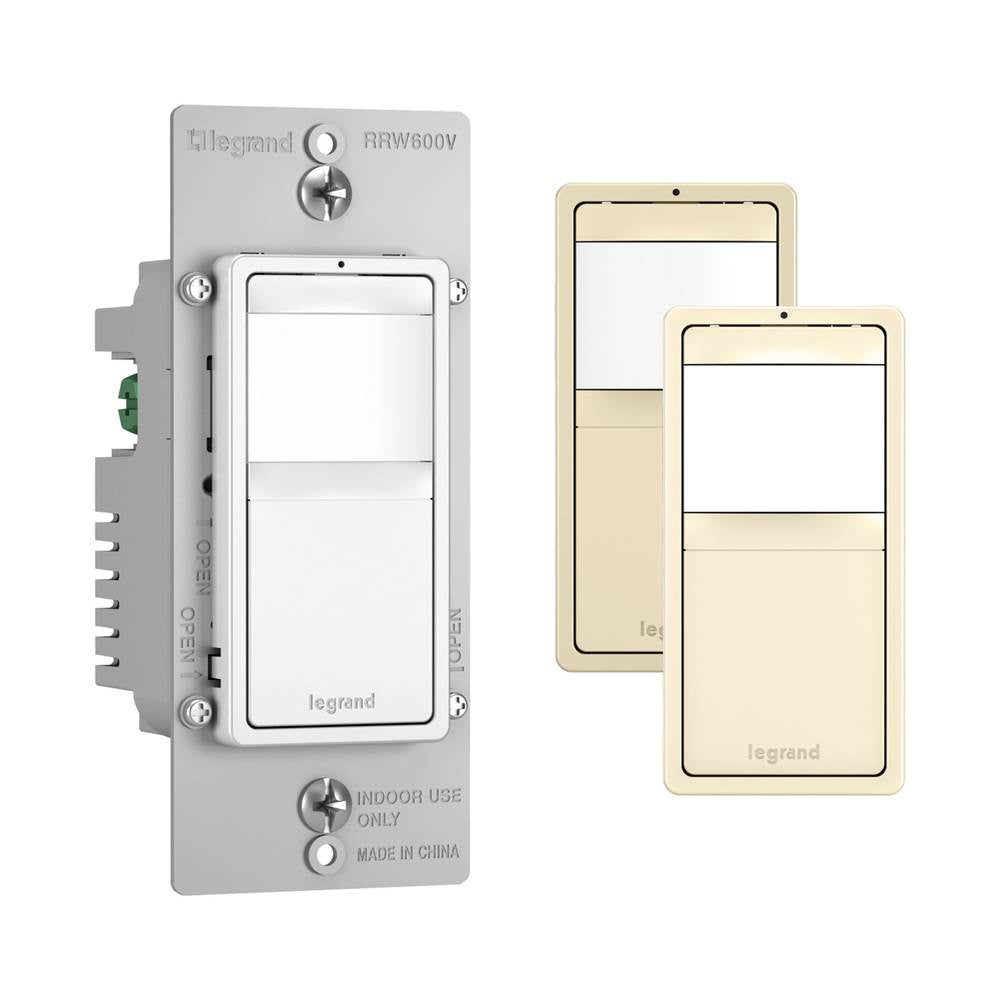 Legrand RRW600VTC White Radiant Single-pole Vacancy Sensor, White Image 2