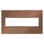 Legrand  Adorne Copper Four-gang Screwless Wall Plate