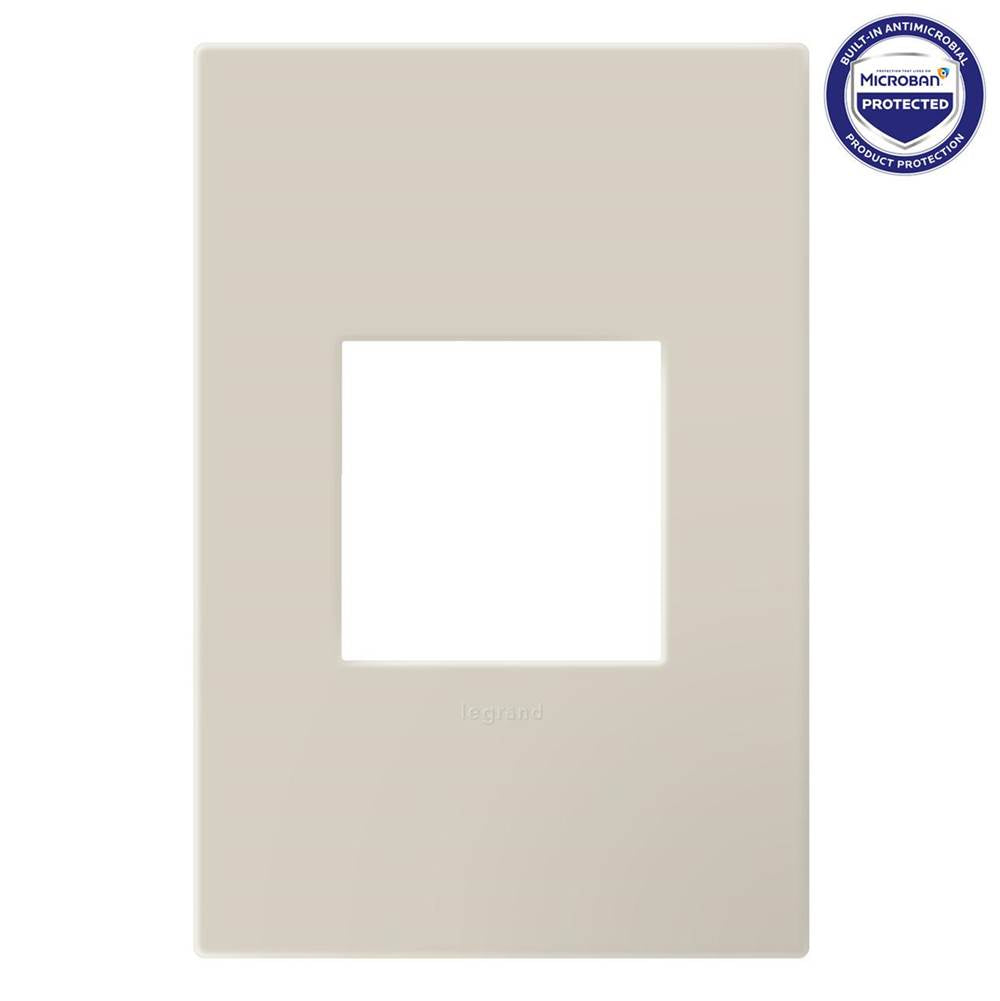 Legrand  Adorne Evergreen One-gang-plus Screwless Wall Plate With Microban