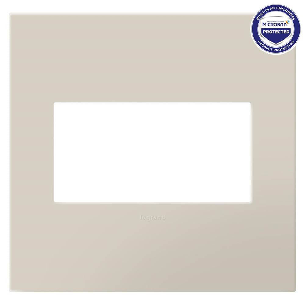 Legrand  Adorne Evergreen Two-gang Screwless Wall Plate With Microban