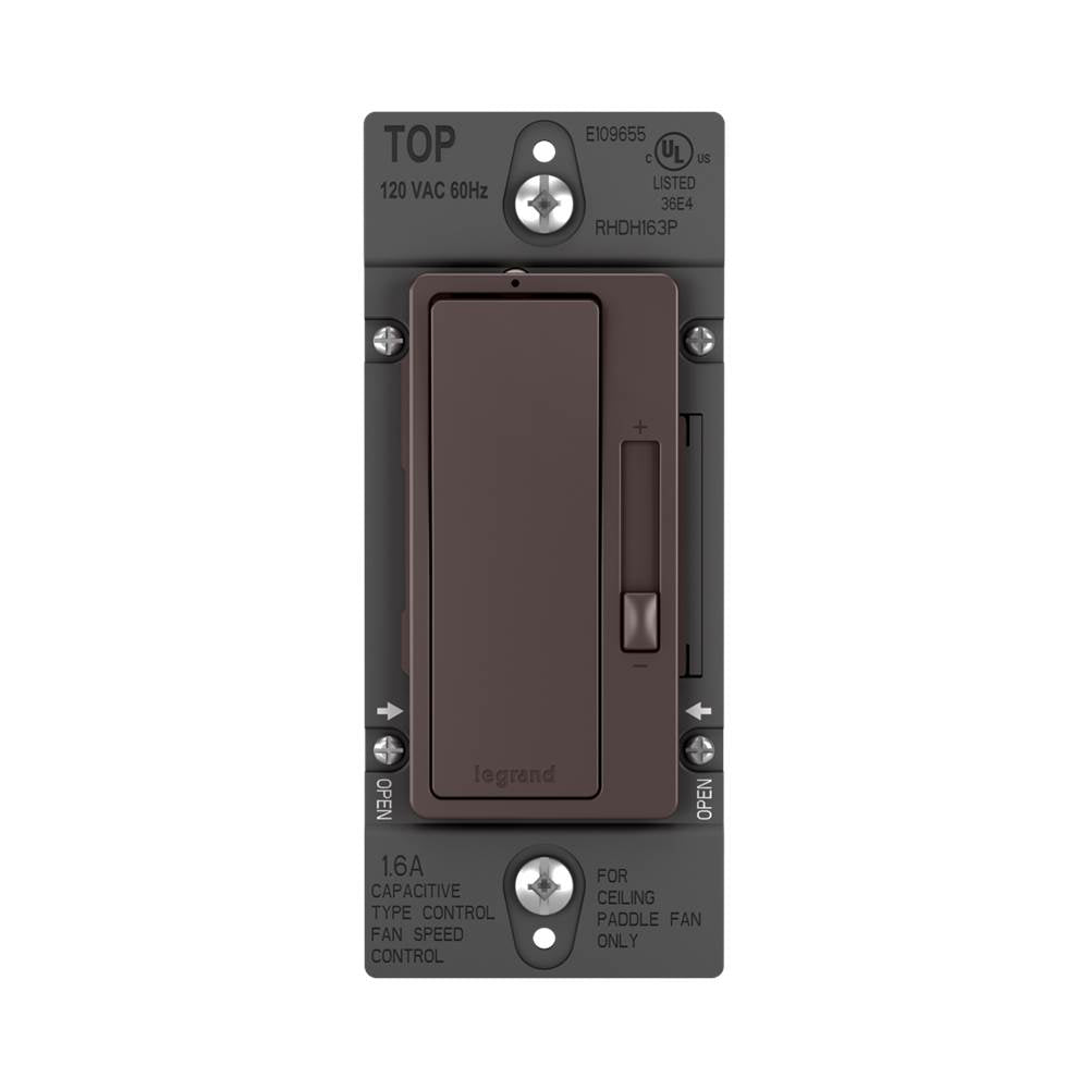 Legrand Radiant Single-pole/3-way Fan Speed Control, Bi-color