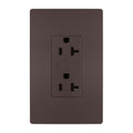 Legrand Radiant Spec-grade 20a Tamper-resistant Receptacle, Dark Bronze