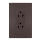 Legrand Radiant Spec-grade 20a Tamper-resistant Receptacle, Dark Bronze