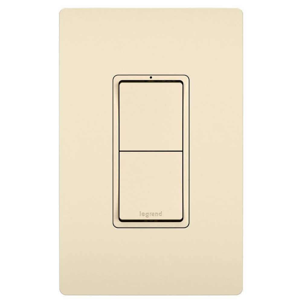 Legrand  Radiant Two Single-pole Switches
