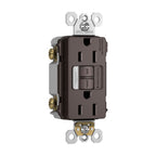 Legrand Radiant 15a Tamper-resistant Self-test Gfci Outlet With Night Light, Dark Bronze