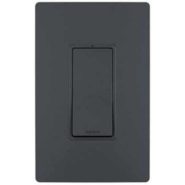 Legrand Radiant 15a Single-pole Switch, Dark Bronze