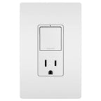 Legrand  Radiant Single-pole/3-way Switch With 15a Tamper-resistant Outlet