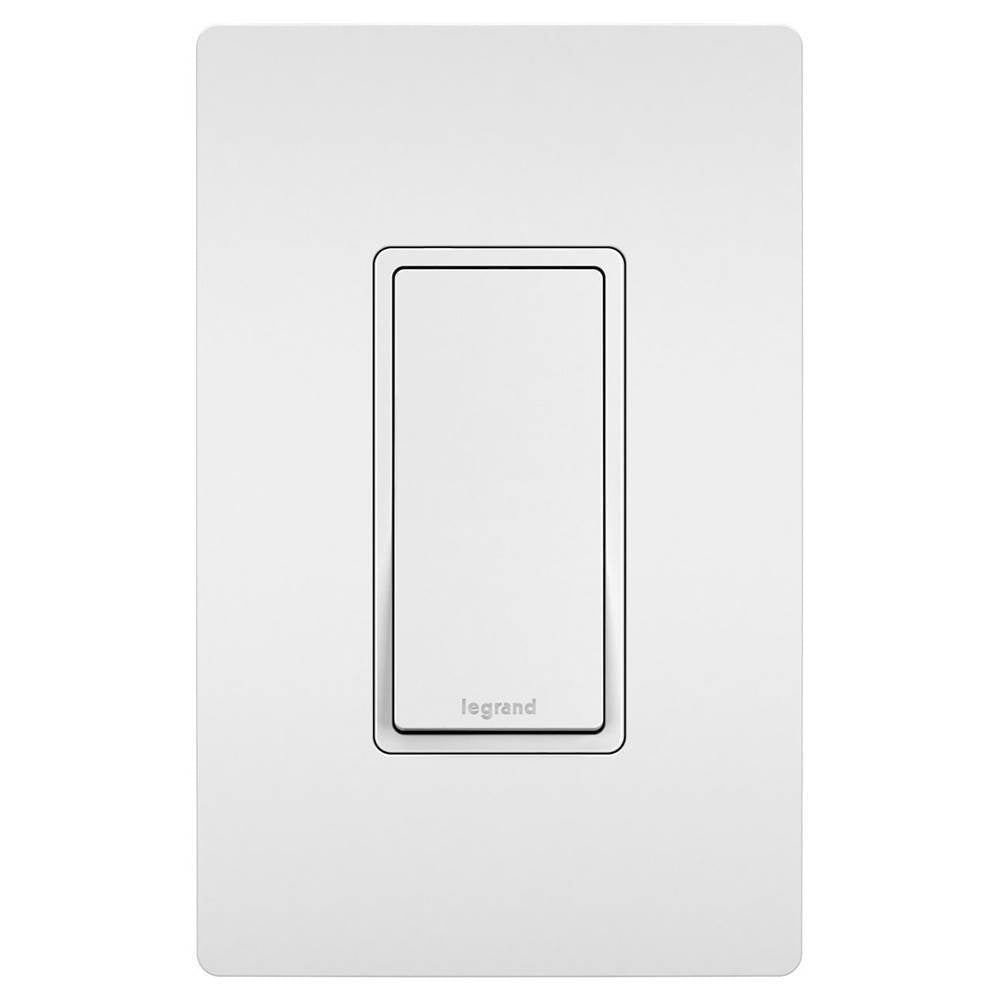 Legrand Radiant 15a Single-pole Switch With Locator Light, Ivory