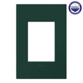 Legrand  Adorne Evergreen One-gang Screwless Wall Plate With Microban