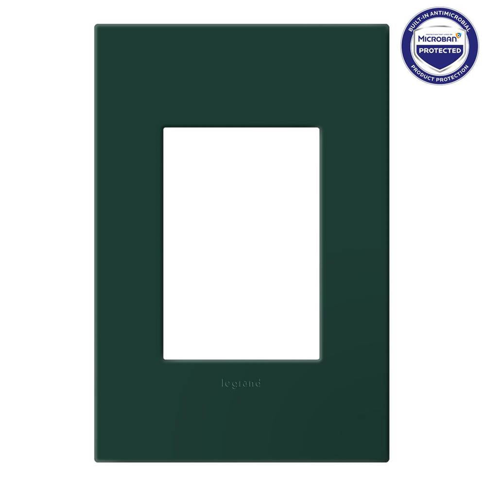 Legrand  Adorne Evergreen One-gang Screwless Wall Plate With Microban