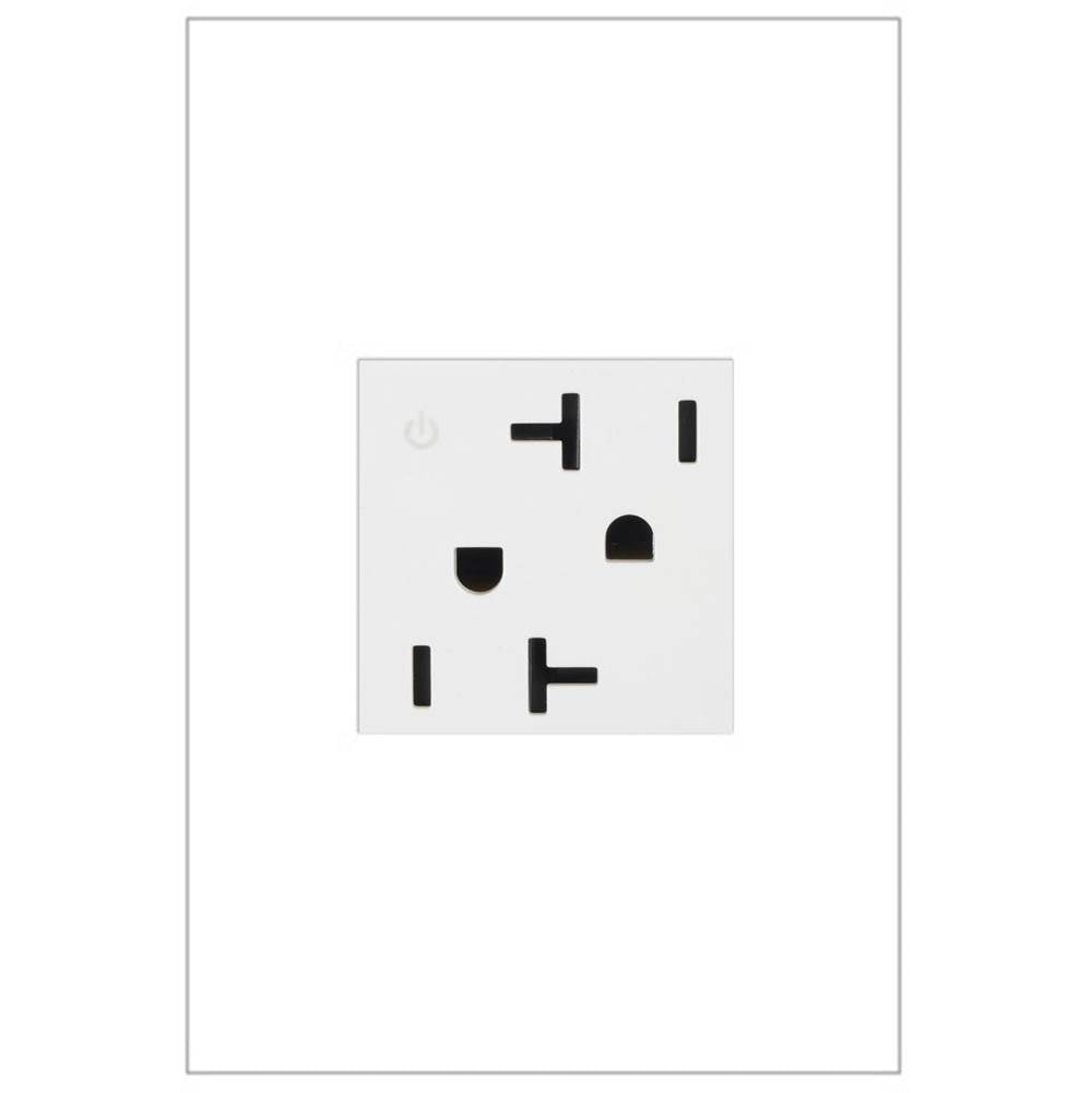 Legrand ARCD202W10 White Tamper-resistant Dual Controlled Outlet, 20a Image 1