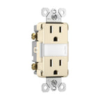 Legrand NTL885TRLACC6 Light Almond Radiant 15a Tamper-resistant Outlet With Night Light, Light Almond Image 2