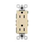 Legrand Radiant Outdoor Duplex Outlet, Brown