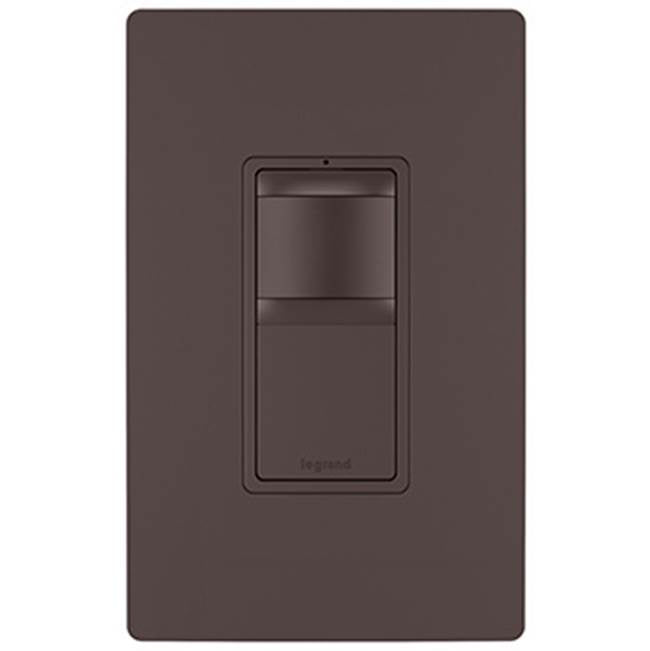 Legrand Radiant Single-pole/3-way Occupancy Sensor, Dark Bronze