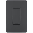 Legrand TM873GCC10 Graphite Radiant 15a 3-way Switch, Graphite Image 1