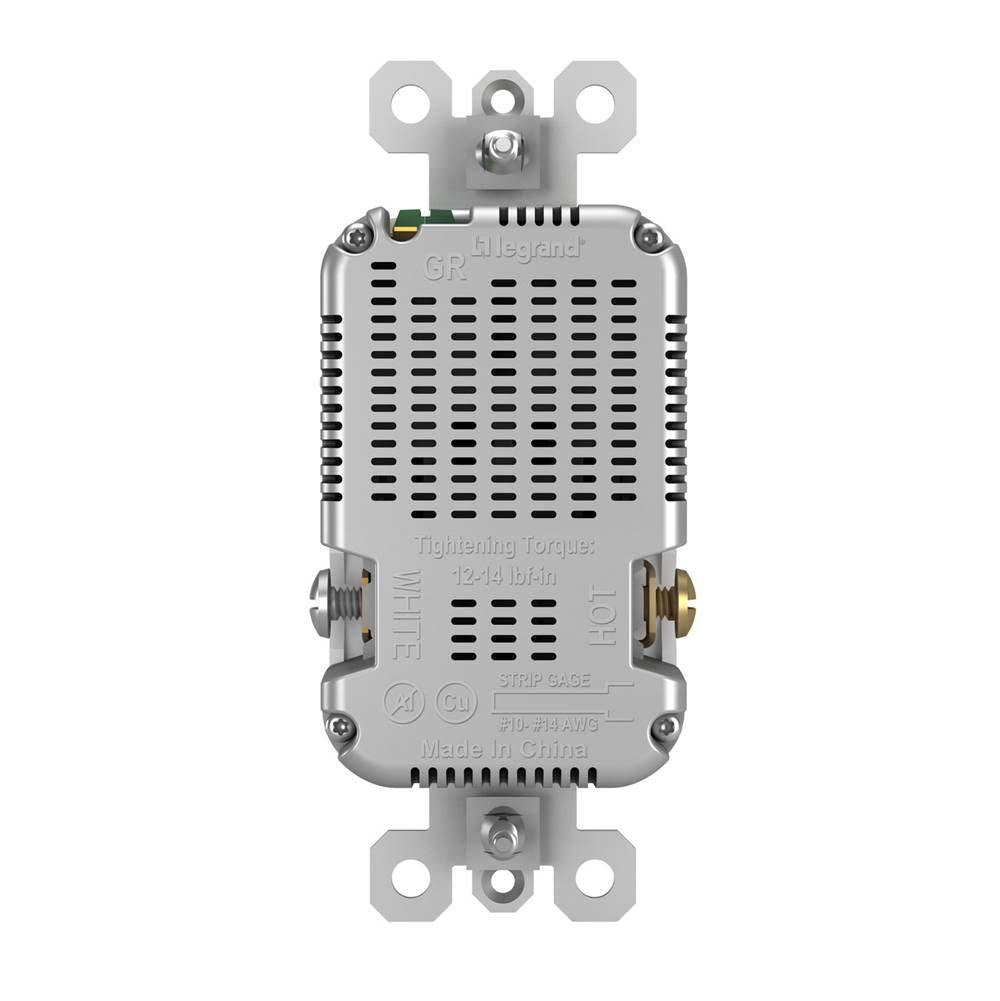 Legrand R26USBACW White Radiant 15a Tamper-resistant Usb Type A/c Outlet, White Image 5