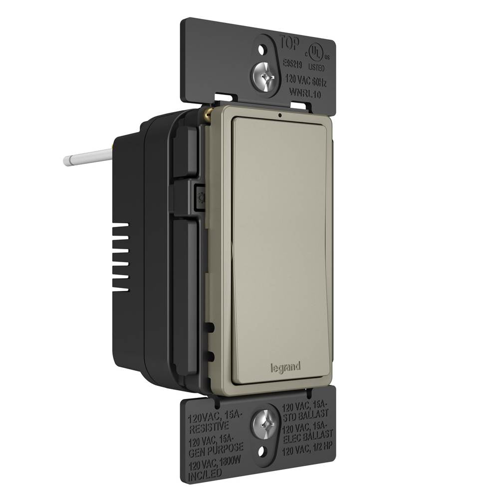 Legrand WNRL10NI Nickel Smart Switch With Netatmo, Nickel Image 3