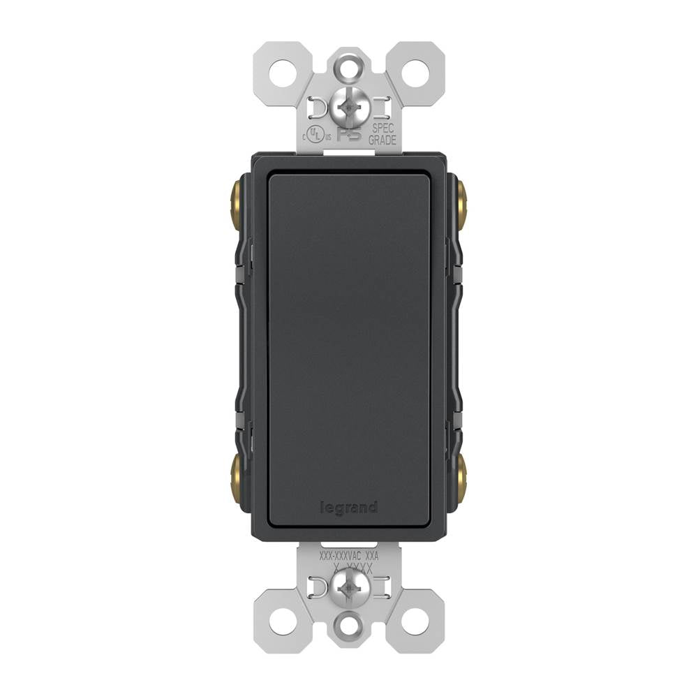 Legrand TM874GCC6 Graphite Radiant 15a 4-way Switch, Graphite Image 3