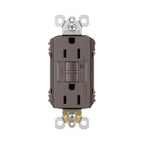 Legrand 1597TRA Brown Radiant 15a Tamper-resistant Self-test Gfci Outlet With Audible Alarm, Brown Image 2