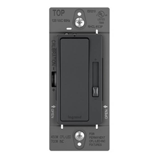 Legrand RHCL453PGCCV4 Graphite Radiant Cfl/led Dimmer, Graphite Image 4