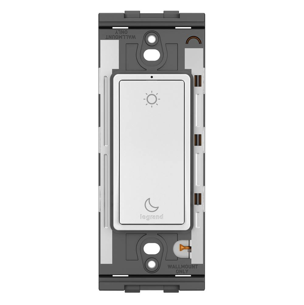 Legrand WNRL43WH White Sleep/wake Wireless Smart Switch With Netatmo, White Image 2