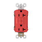 Legrand Radiant Spec-grade 20a Tamper-resistant Self-test Gfci Receptacle, Red