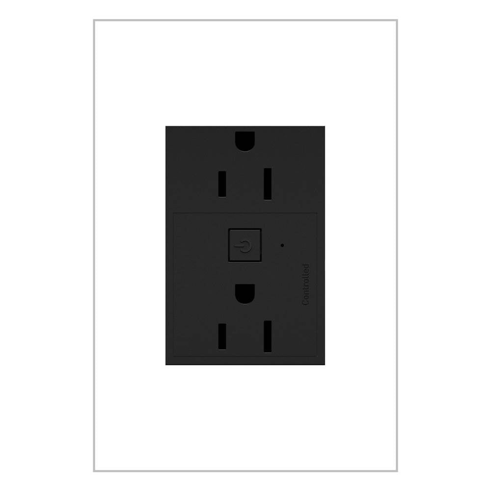 Legrand  Adorne 15a Smart Outlet With Netatmo Plus-size, Graphite