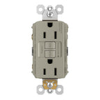 Legrand 1597TRNICC4 Nickel Radiant Spec-grade 15a Tamper-resistant Self-test Gfci Receptacle, Nickel Image 3