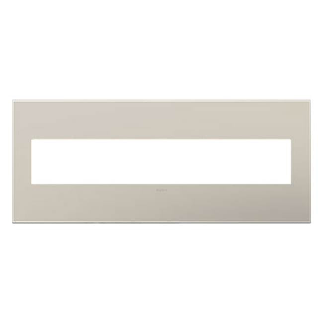 Legrand AWP6GGG1 Greige Greige, 6-gang Wall Plate Image 1