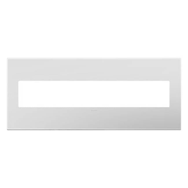 Legrand AWP6GPW1 Powder White Powder White, 6-gang Wall Plate Image 1