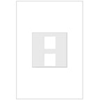 Legrand  Adorne 2-port Frame, Graphite