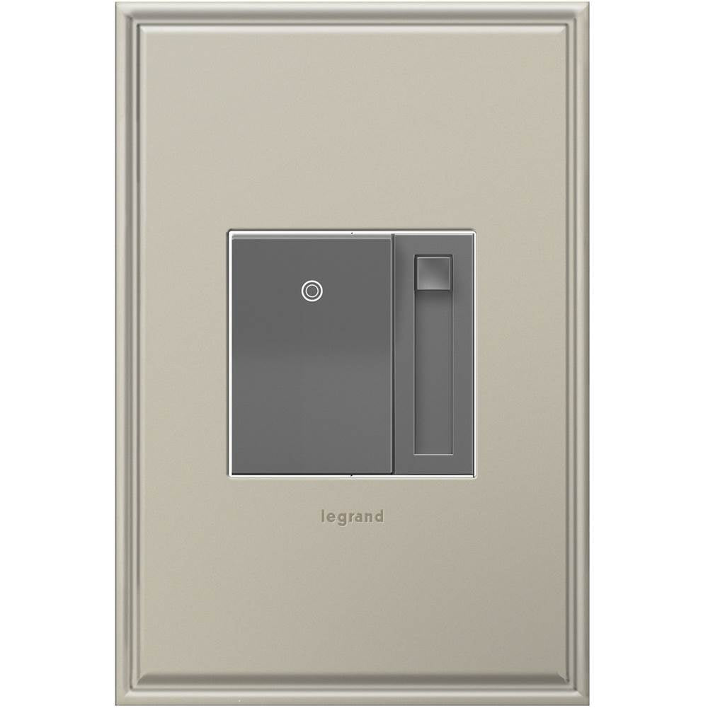 Legrand ADPD4FBL3P2M4 Magnesium Paddle Dimmer, 0-10v Dimmer Image 2