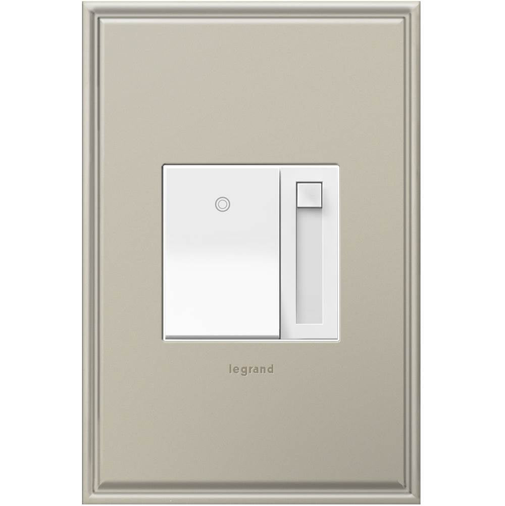 Legrand ADPD4FBL3P2W4 White Paddle Dimmer, 0-10v Dimmer Image 2