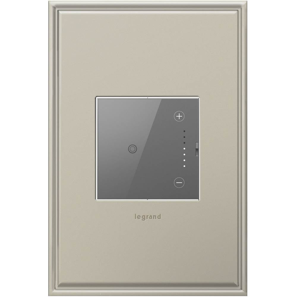 Legrand ADTH4FBL3PM4 Magnesium Touch Dimmer, 0-10v Image 2