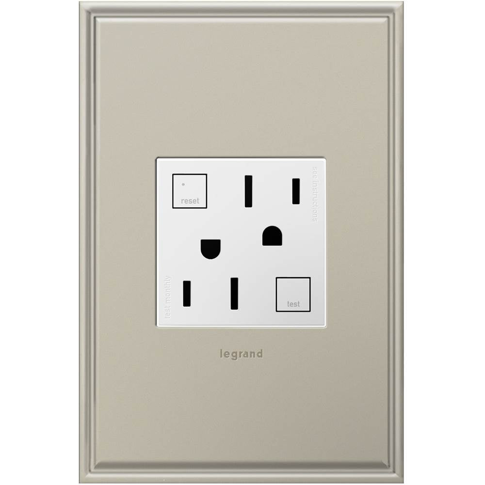 Legrand AGFTR2152W4 White Tamper-resistant Gfci, 15a Image 2