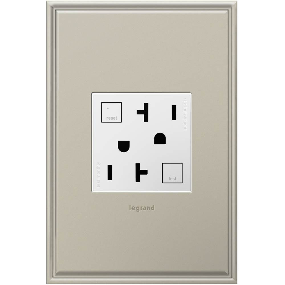 Legrand AGFTR2202W4 White Tamper-resistant Gfci, 20a Image 2