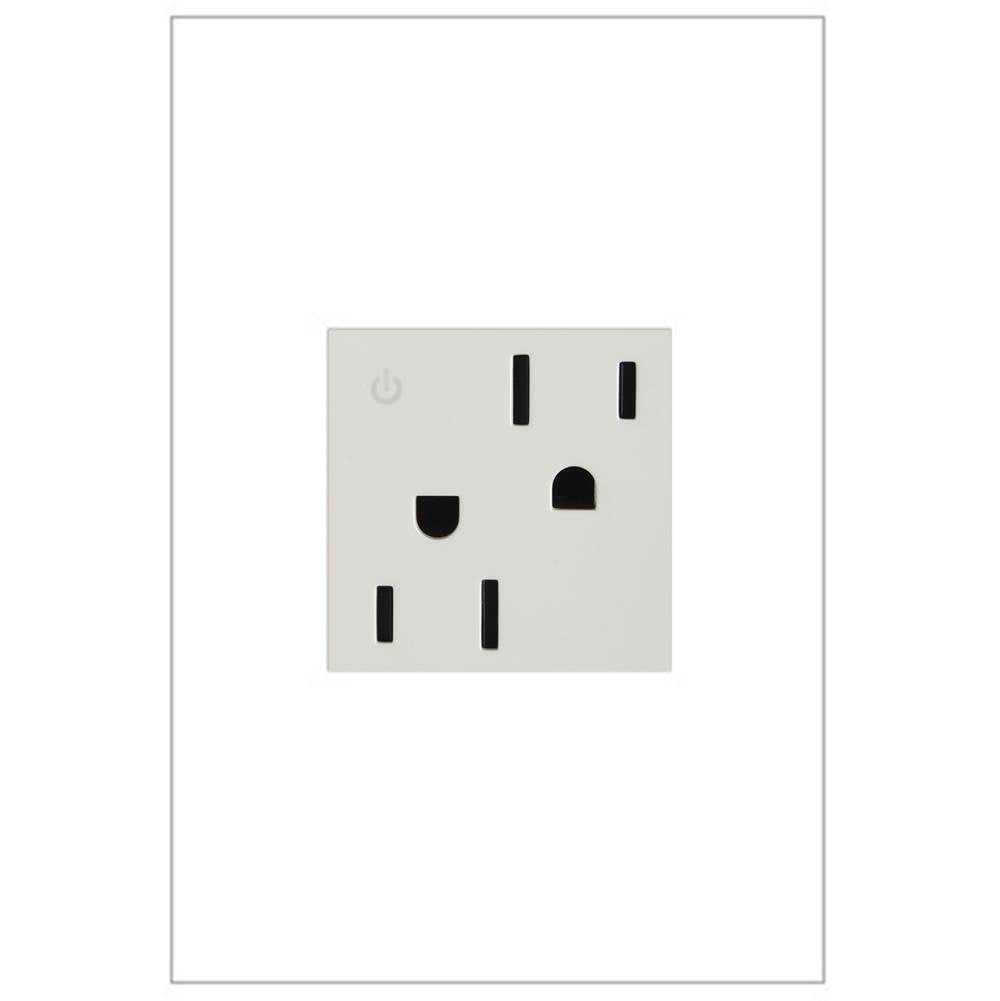 Legrand ARCD152W10 White Tamper-resistant Dual Controlled Outlet, 15a Image 1