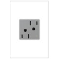 Legrand ARCH152M10 Magnesium Tamper-resistant Half Controlled Outlet Image 1