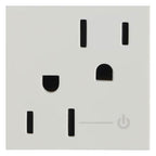Legrand Adorne Tamper-resistant Half Controlled Outlet