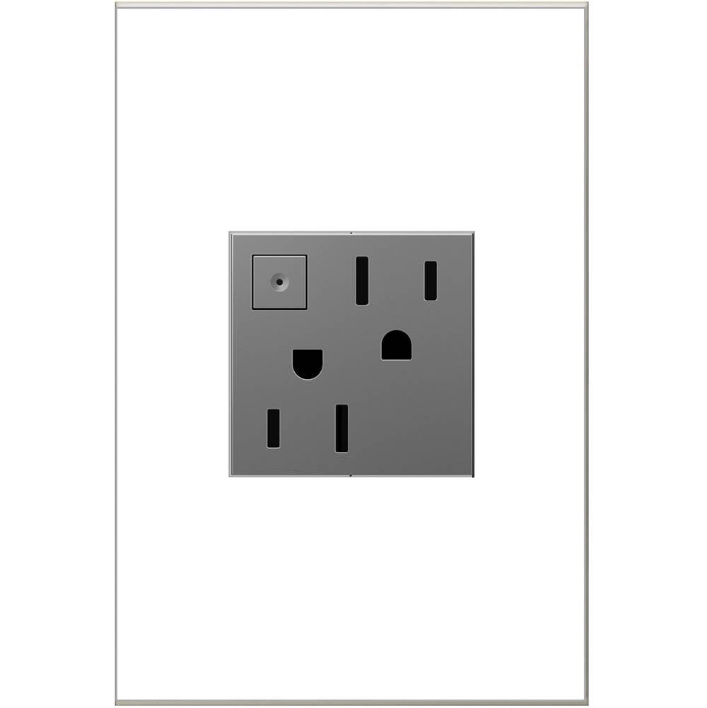 Legrand ARPS152M4 Magnesium Energy-saving On/off Outlet, 15a Image 1
