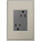 Legrand Adorne Tamper-resistant Outlet, Plus Size, 15a