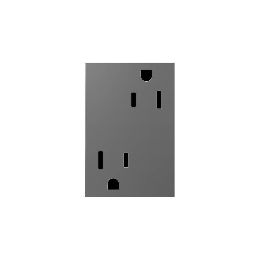 Legrand ARTR153M4 Magnesium Tamper-resistant Outlet, Plus Size, 15a Image 2