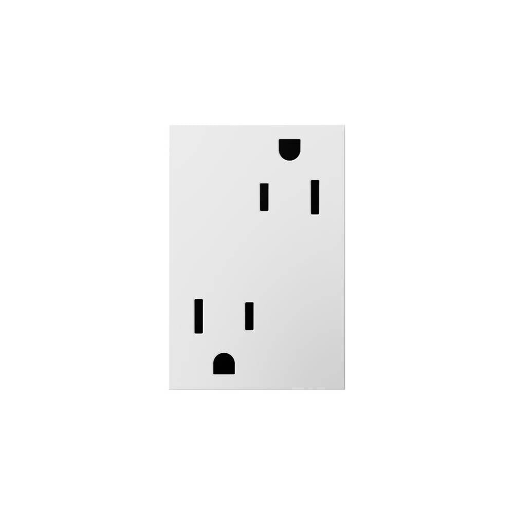 Legrand Adorne Tamper-resistant Outlet, Plus Size, 15a