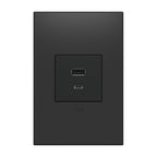 Legrand Adorne Full-size, Hybrid Usb Outlet, A/c Usb Outlet, Graphite