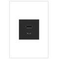 Legrand ARUSB2AC6G4 Graphite Adorne Full-size, Hybrid Usb Outlet, A/c Usb Outlet, Graphite Image 1
