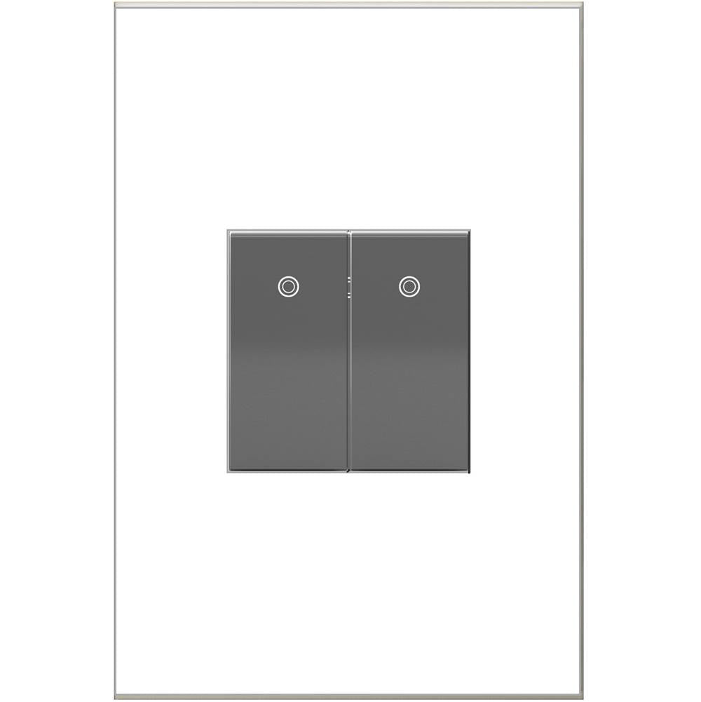 Legrand ASPD1531M4 Magnesium Paddle Switch, Half-size, 15a Image 1