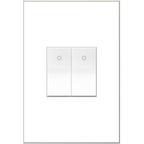 Legrand ASPD1531W277 White Paddle Switch, Half-size, 277v Image 1